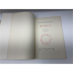Pierre-Joseph Redoute; two copies of Roses 2, published by The Ariel Press, London 1956, containing coloured plates 