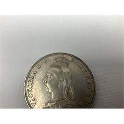 Queen Victoria 1889 crown coin