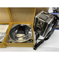 Corfield Periflex Gold Star camera body with Lumax 1:2:4 50mm lens, and other camera bodies and equipment