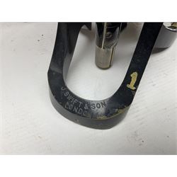 Three boxed microscopes, comprising Hawkslay & Sons Spencer Buffalo microscope no 68177, J Swift & Son microscope and R & J Back microscope no 30241