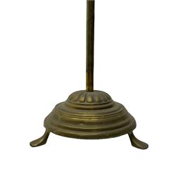 Brass oil standard lamp