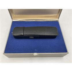 Minox C camera with 'Minox 1:3.5 f=15mm' lens, in fitted leather case with original box 