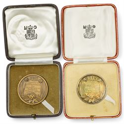 Collection of approx seventy R.H.S., Daffodil Society and other horticultural medals awarded to D & J.W. Blanchard, mostly boxed 