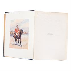 The Armies of India Painted by Major A.C. Lovett, Text by Major G.F. McMunn D.S.O, first edition, together with R.M.P Preston The Dessert Mounted Corps and The Caxton Edition of Raemaeker's Cartoons  