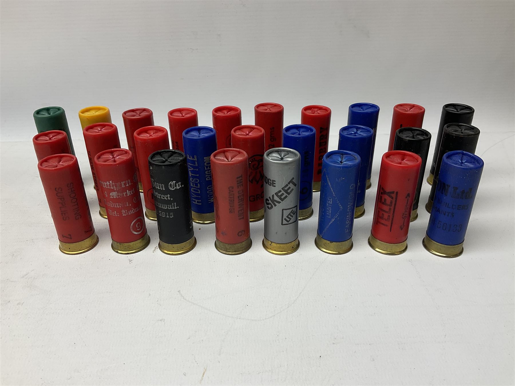 Approximately two-hundred and fifty collector's 12-bore cartridges SHOTGUN LICENCE REQUIRED