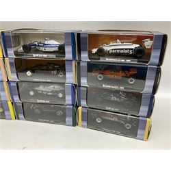 Thirty-one Atlas Editions Grand Prix Legends of Formula 1 series die-cast models, all boxed with booklets (31)