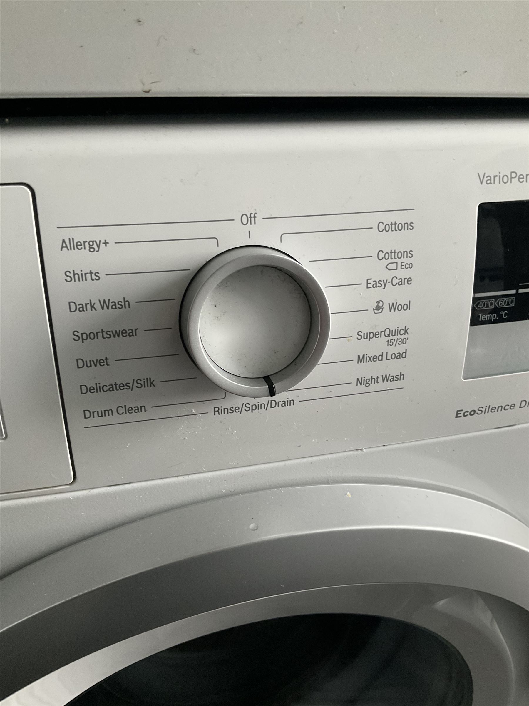 Bosch Vario Perfect Serie 4 Washing machine  - THIS LOT IS TO BE COLLECTED BY APPOINTMENT FROM DUGGLEBY STORAGE, GREAT HILL, EASTFIELD, SCARBOROUGH, YO11 3TX