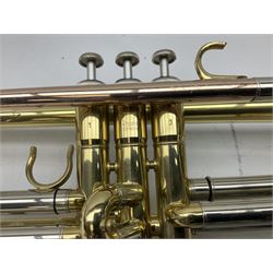 John Packer brass trumpet, lacking mouthpiece