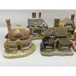 Eight Lilliput Lane limited edition Beatrix Potter models, including Buckle Yeat, Tabitha Twitchits Shop and Ginger Pickles Shop, together with twelve Lilliput Lane models from the Blaise Hamlet collection, including Dial Cottage, Diamond Cottage and Vine Cottage, all with deeds and original boxes (20)