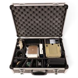 Linhof Tecnika 70 medium format press camera serial no. 1711919, with a Xenotar 1:2.8/80 l...
