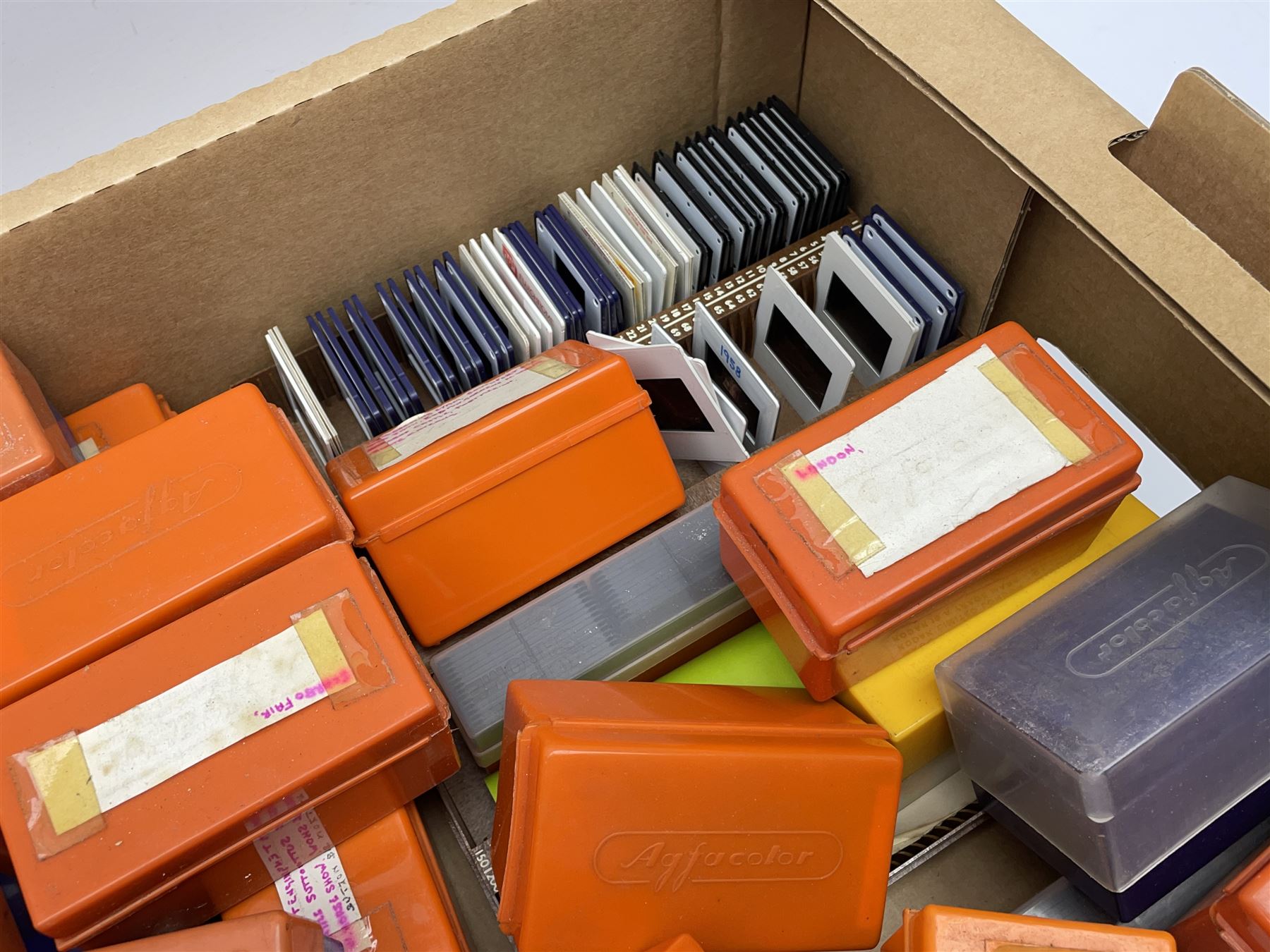 Large quantity of photograph slides, mostly from the 1950s, 60s & 70s, various subjects to include: trains, North Yorkshire interest, local interest, London, Spain, Wales, Isle of Man, Whitby etc.