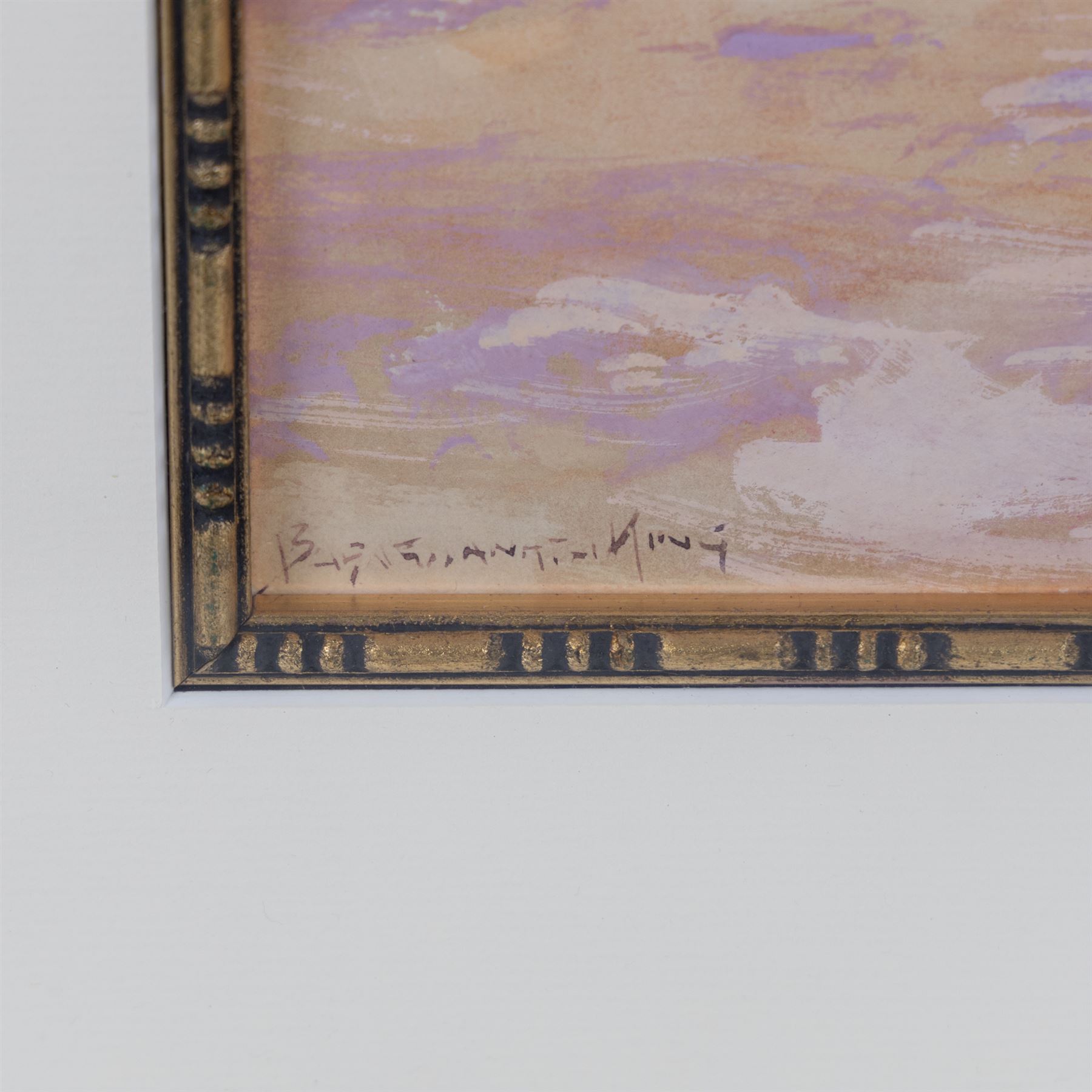 John Baragwanath King (British 1864-1939): River Landscape and Hay Making, pair watercolours signed 27cm x 44cm (2)