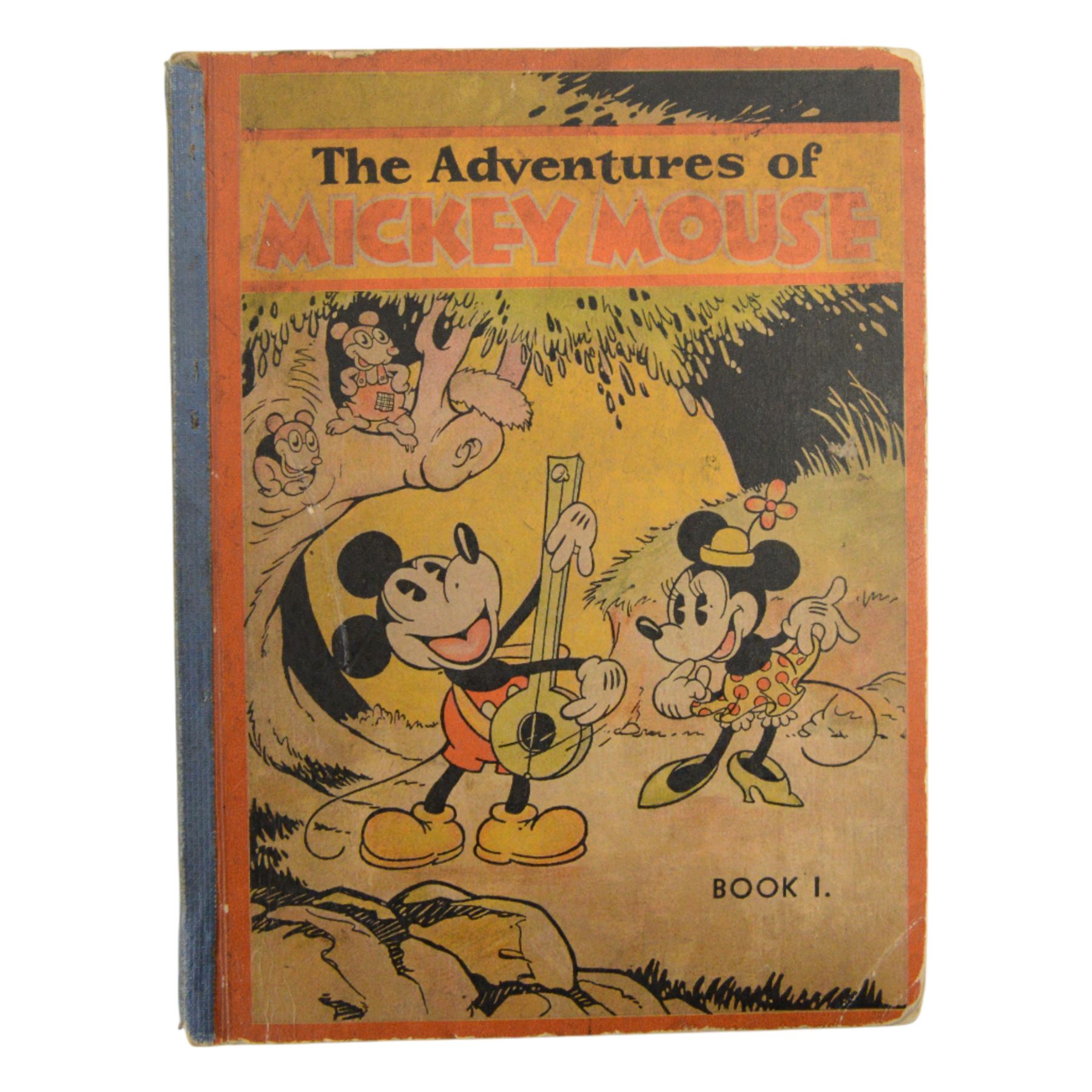 1930s Walt Disney 'The Adventures of Mickey Mouse Book 1', pub. David Mackay Company Washington 