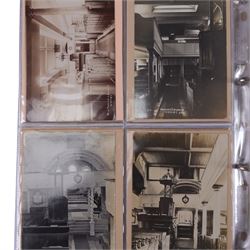 Five-hundred and thirty one late 19th and early 20th century real photographic postcards produced by J.T.Ross, depicting  daily life, village scenes, landmarks and street views of Whitby, the surrounding villages and South Teeside, including fifty-two modern copies, all housed within three postcard albums and accompanied by four copies of Ross, Photographer, Whitby 'The Life and Work of a Yorkshire Artist' by Colin Bullamore which provides a detailed overview of his life and work