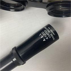 Pair of Asahi Pentax Prism binoculars, a pair of Dolland binoculars, other binoculars, including cased examples and a Miranda Pro 3 tripod