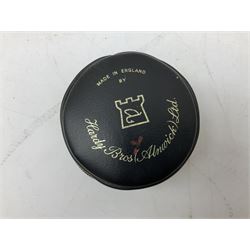 Hardy Bros Ltd 'The Flyweight' 2 1/2 inch alloy fly reel, housed in a Hardy Bros (Alnwick) Ltd case