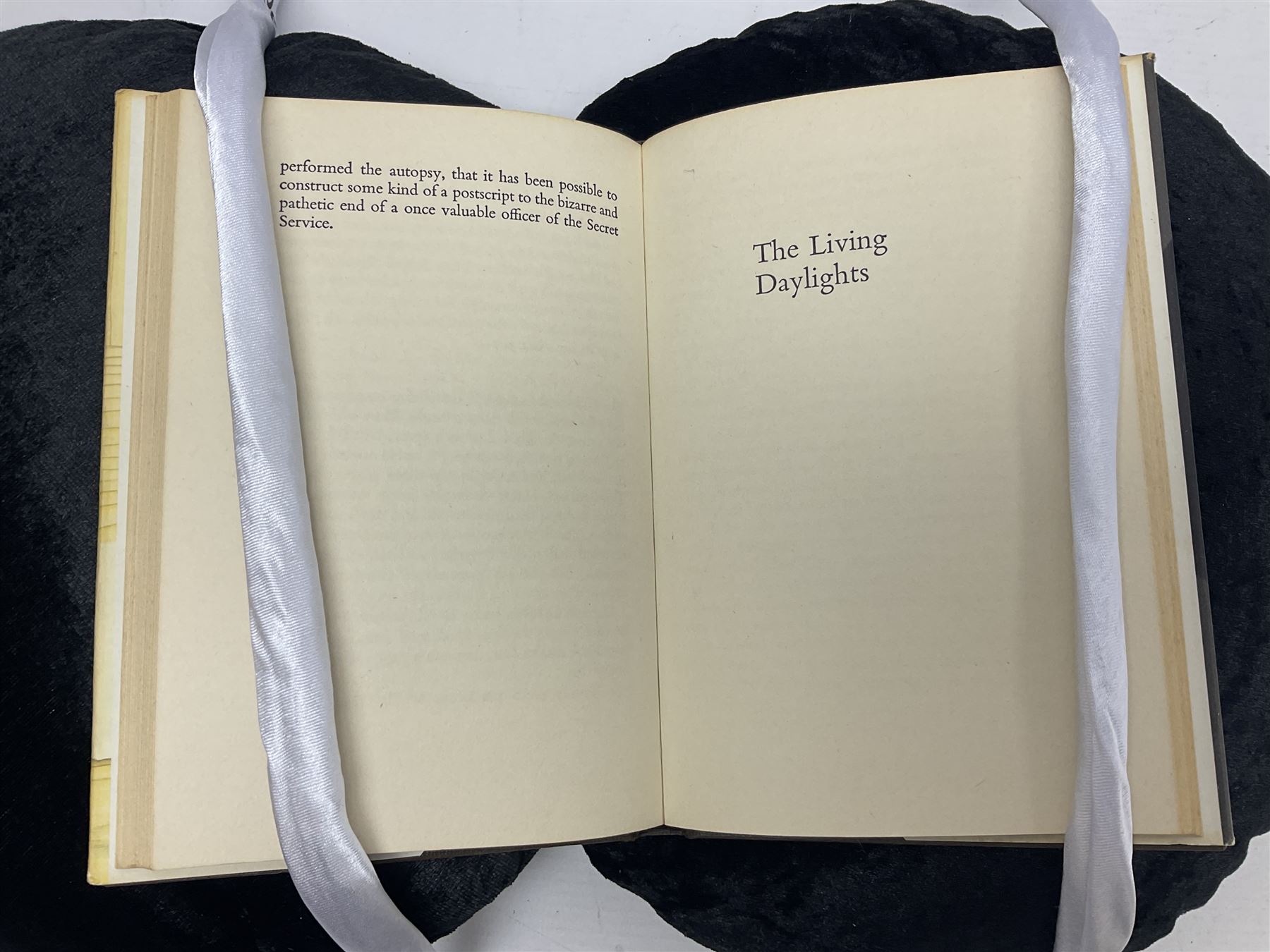 Ian Fleming: Octopussy and The Living Daylights. 1966 First edition with dustjacket; together with From Russia With Love. Book Club edition with dustjacket (2)