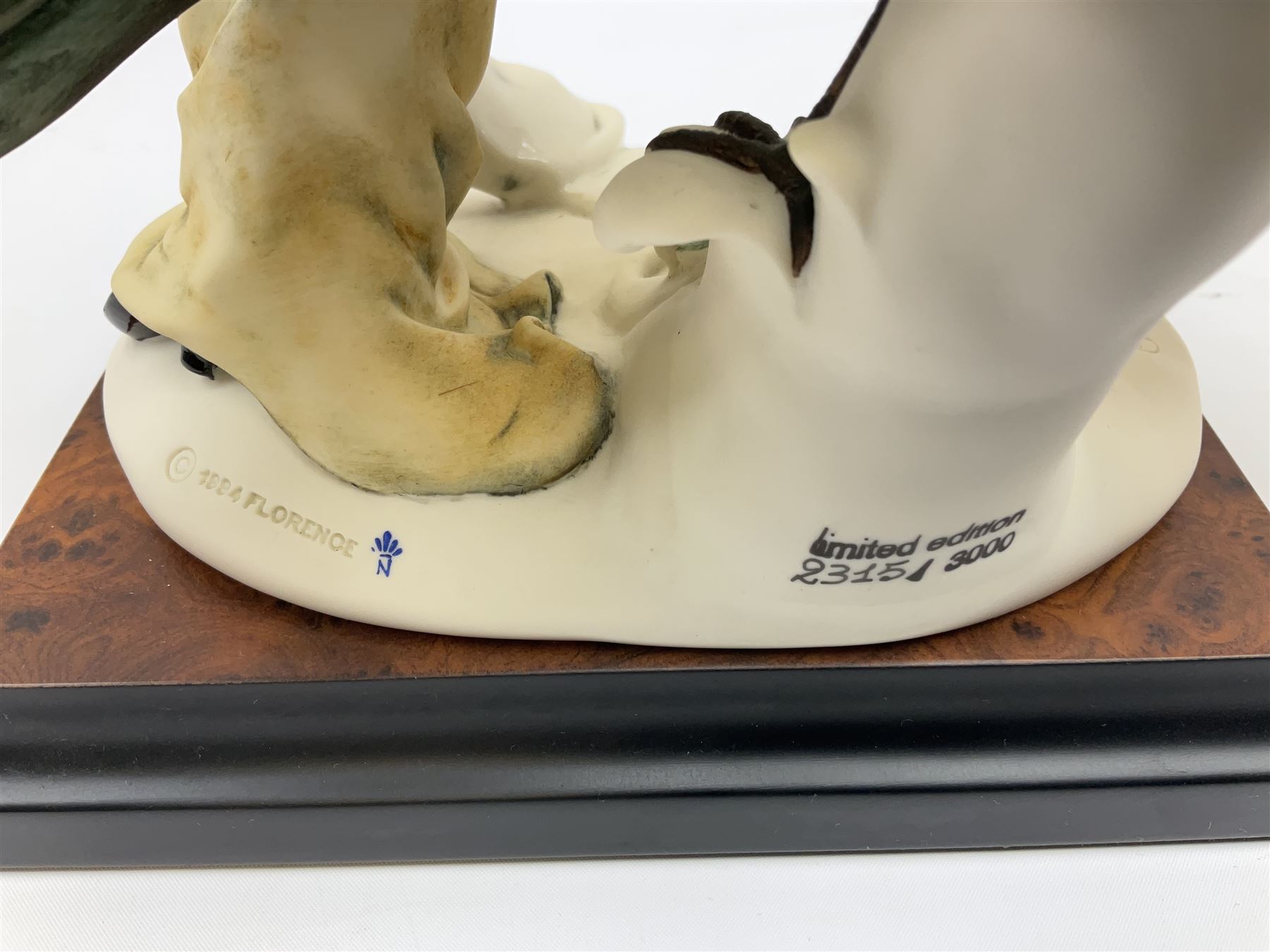 Giuseppe Armani Florence limited edition Isadora figure group, 2315/3000, no. 0633C, H47cm