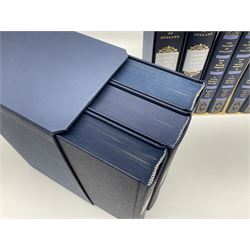 Folio Society - eighteen volumes including The History of the Decline and Fall of the Roman Empire, eight volumes, The History of England, five volumes etc, all with slip covers 