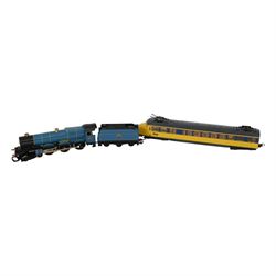 Eight Lima 00 gauge locomotives, including seven electric/diesel examples and one 4-6-0 steam locomotive 'King Charles II' no. 6009, all unboxed