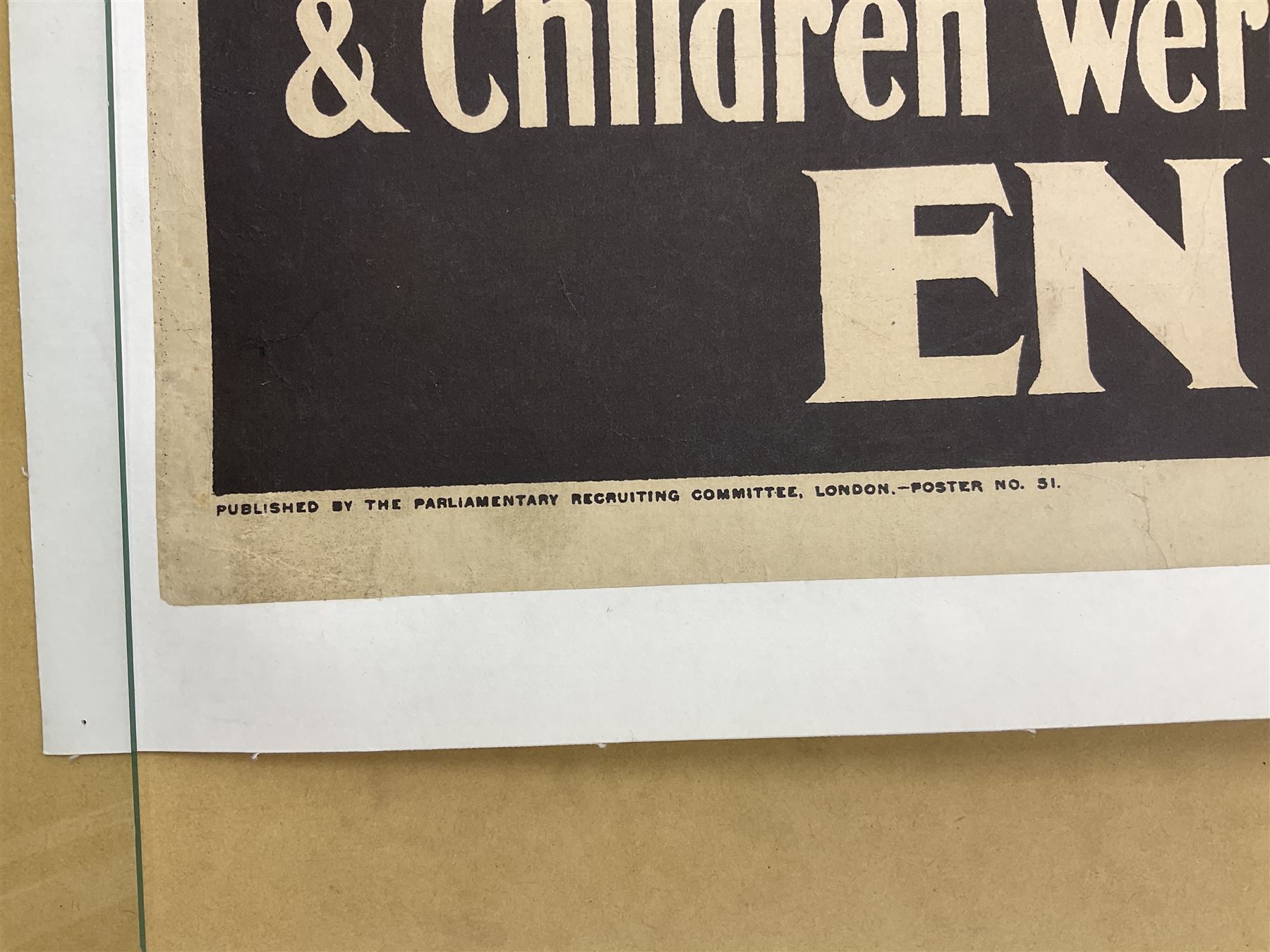 WWI Recruiting poster 