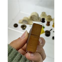 1930's dolls house accessories, including jugs, clocks, candlesticks etc   