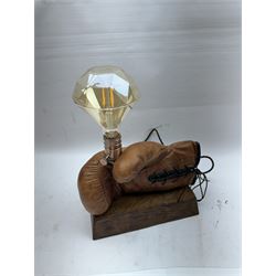 Boxing Glove table lamp H36cm