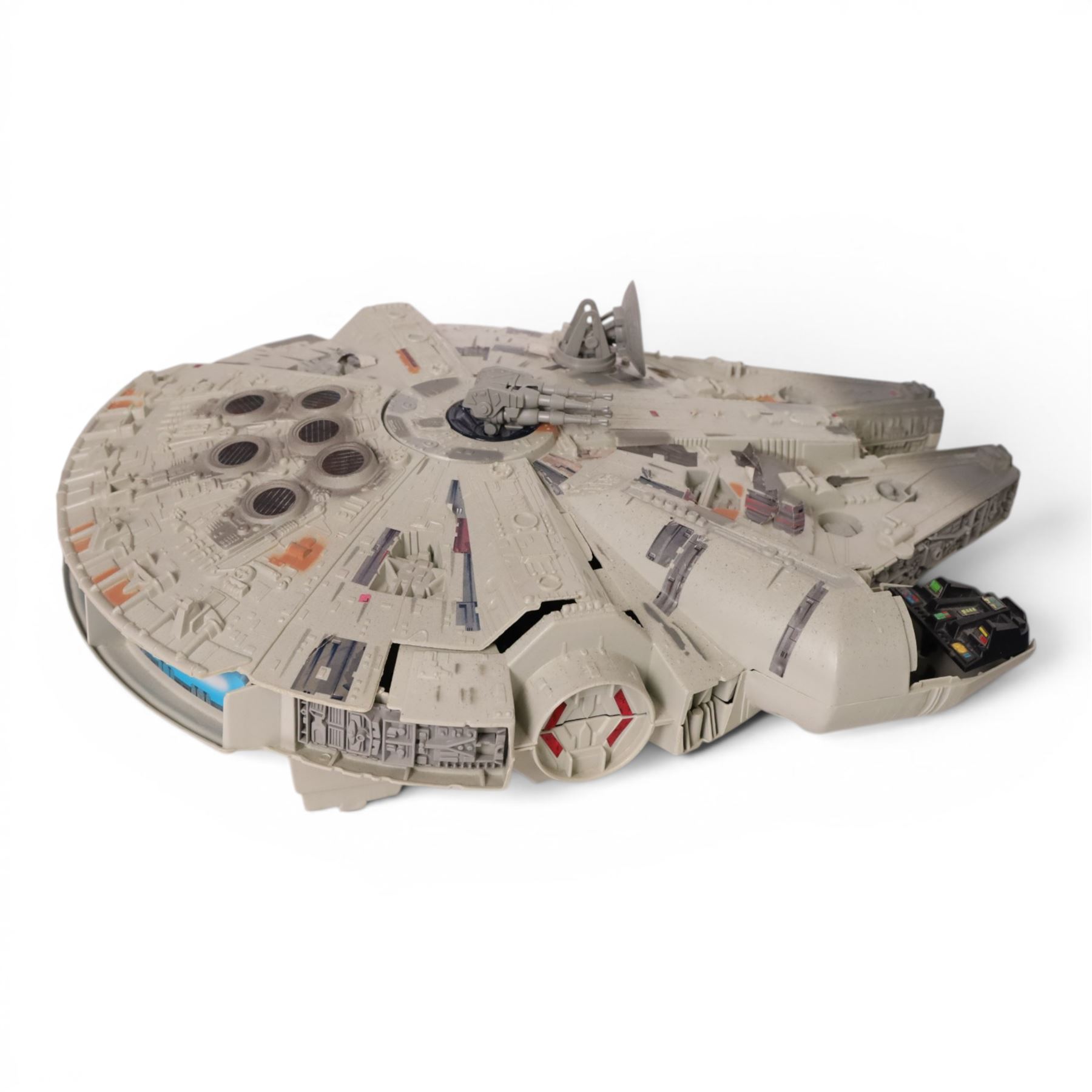 Kenner Star Wars The Power of the Force playsets, including Dewback and Sandtrooper, Rebel Snowspeeder, Darth Vader's Tie Fighter, Bantha and Tusken Raider, Speeder Bike with Luke Skywalker, X-Wing Fighter =, Tie Fighter and Millennium Falcon, all with boxes