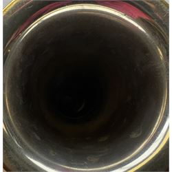 Holton Elkhorn Collegiate silver plated two-piece clarinet No.203444 L68cm; cased