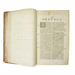 Dugdale, William - 'The Baronage of England'  1675 printed by Tho. Newcomb for Abel Roper et al in full calf, folio