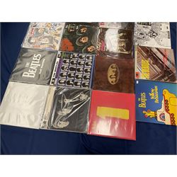 The Beatles vinyl LPs including 'Past Masters', 'Sgt Peppers Lonely Hearts Club Band', 'Rubber Soul', 'Let It Be', 'Yellow Submarine Songtrack' etc (23)