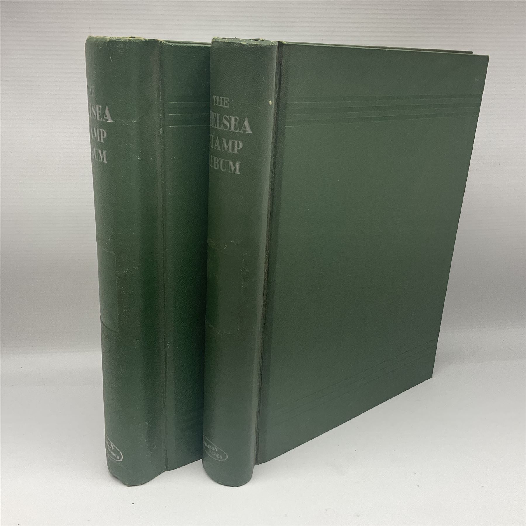 1850s and later mostly Spanish stamps including, imperf examples, some mint stamps, commemorative issues etc, housed in two albums 