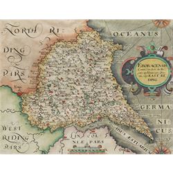 Gulielmus Hole (British ?-1624) and Christopher Saxton (British 1540-1610): 'Eboracensis C...