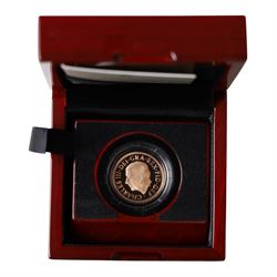 King Charles III 2024 gold proof full sovereign coin, cased and boxed with certificate