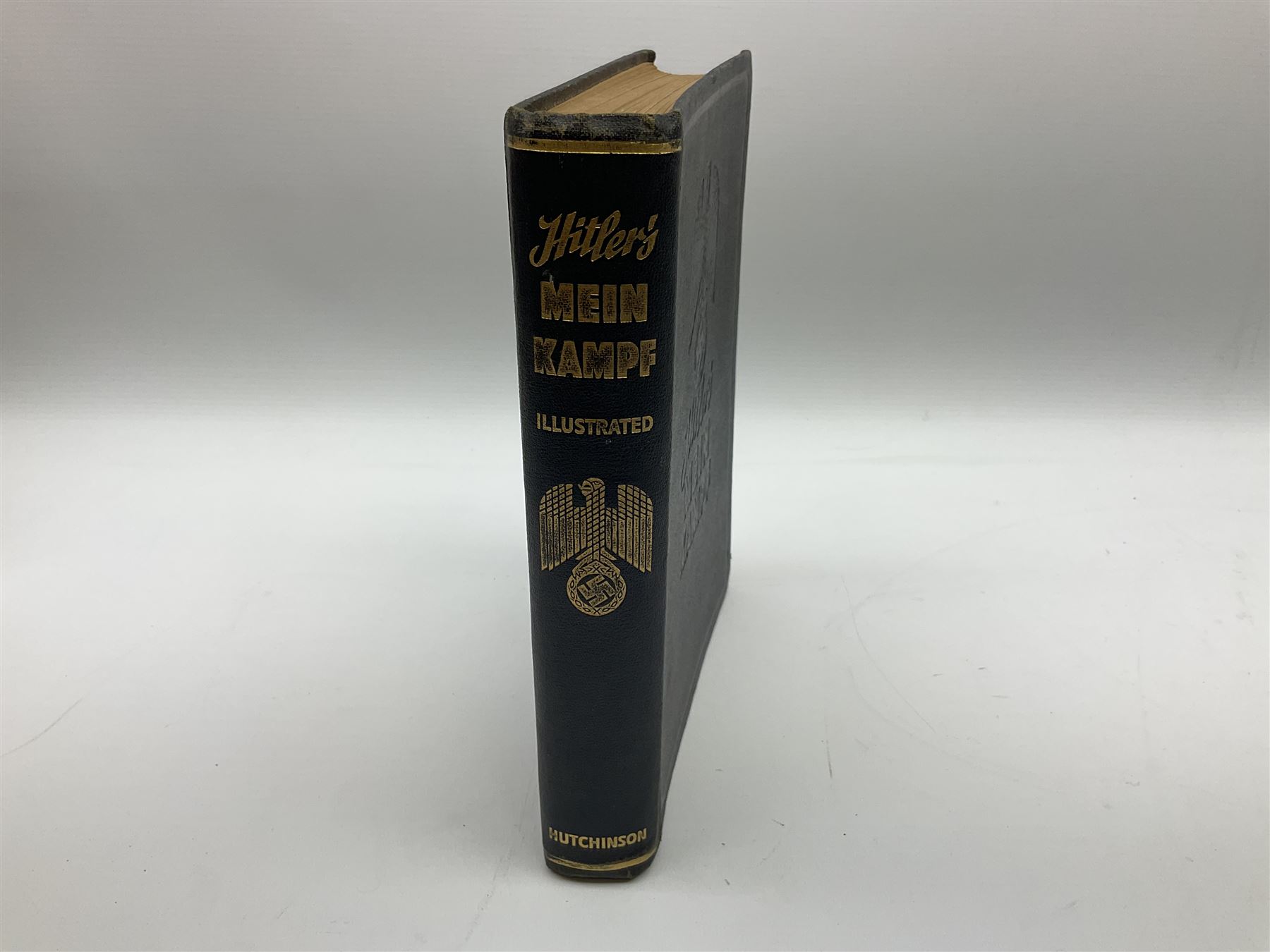 Hitler Adolf: Mein Kampf. Unexpurgated edition published by Hutchinson & Co with English text and illustrations.