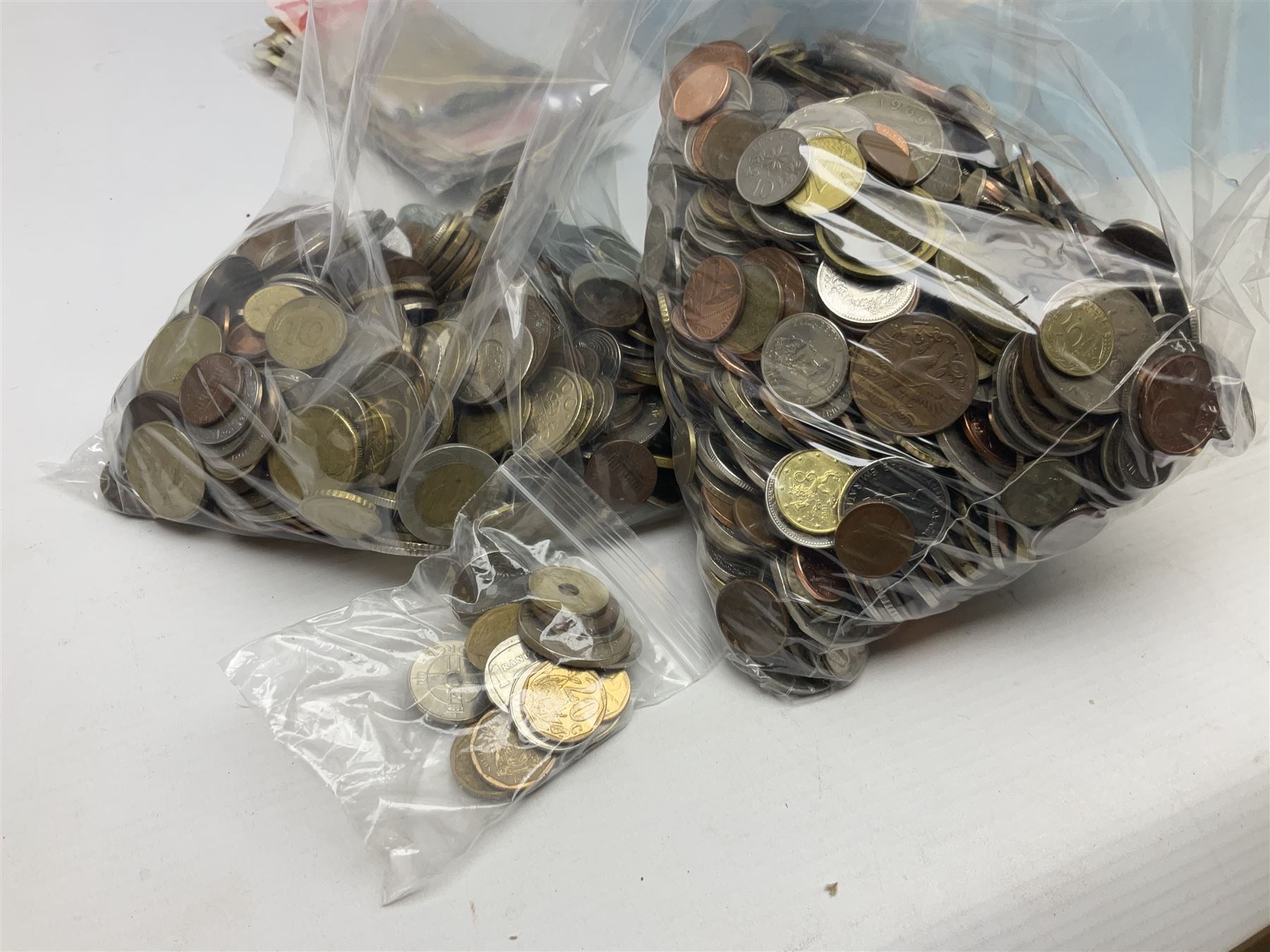 Coins including Great British pre-decimal Stamps 91252