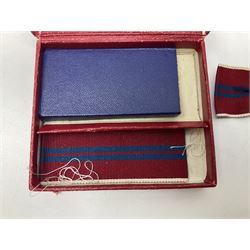 Commemorative medallions or medals including three Queen Victoria Diamond Jubilee small silver medallions, two King Edward VII 1902 Coronation medallions and a Queen Elizabeth II 1953 Coronation medal in red box