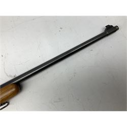 BRNO Model 581 semi-automatic .22 rifle, the 56cm barrel threaded for a sound moderator, serial no.4169, L101cm FIREARMS CERTIFICATE REQUIRED OR RFD