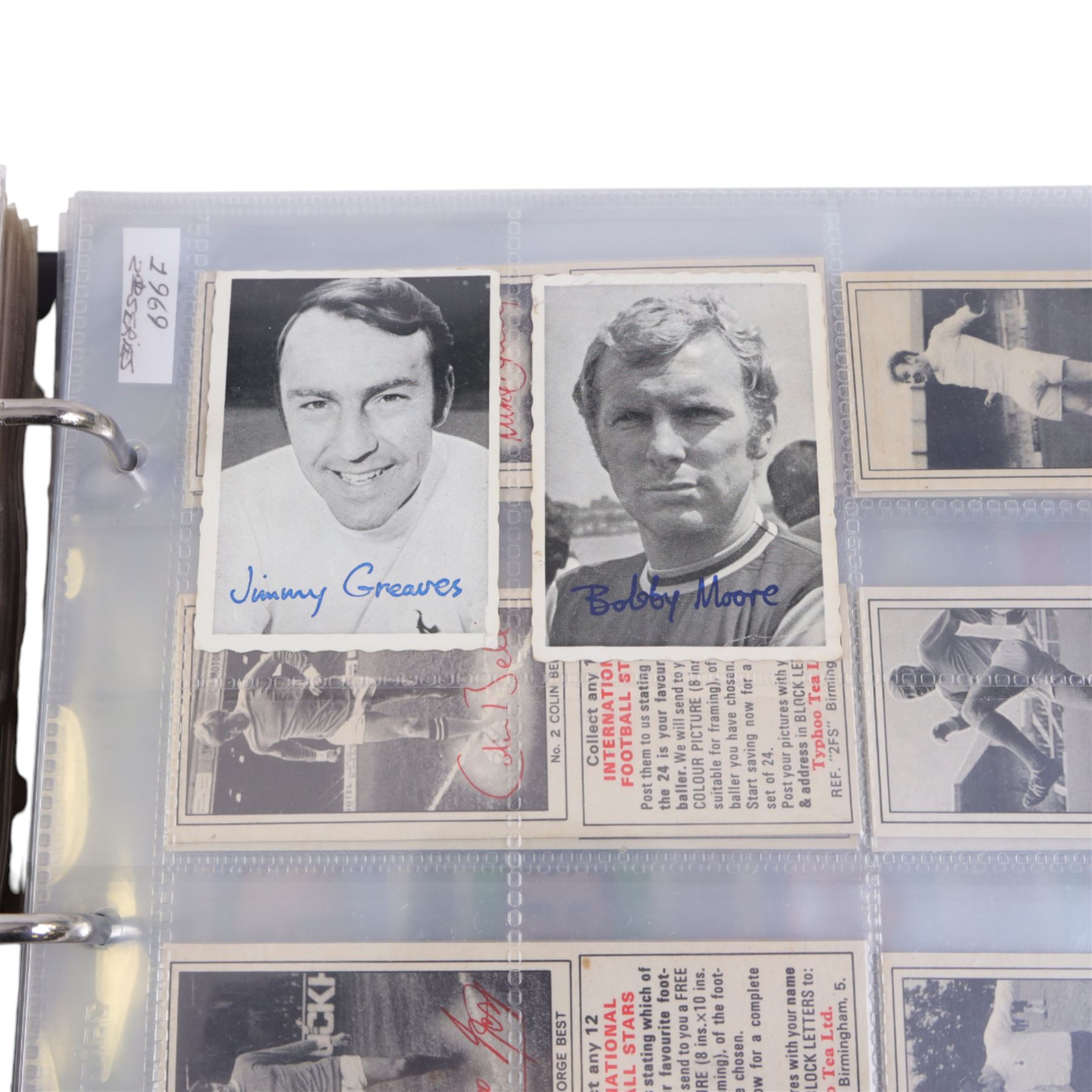 Collection of 1970s and later Football related trading and cigarette cards, including large quantity of 1970s Sun Soccercards, complete set of twenty-four Golden Wonder Football All Stars cards, Fax-Pax Football Greats, complete set of 1988, etc, housed in four albums