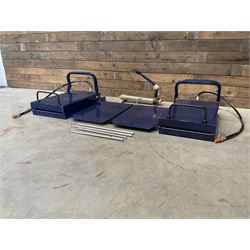 Heavy duty CR06XHD hydraulic vehicle car ramps
