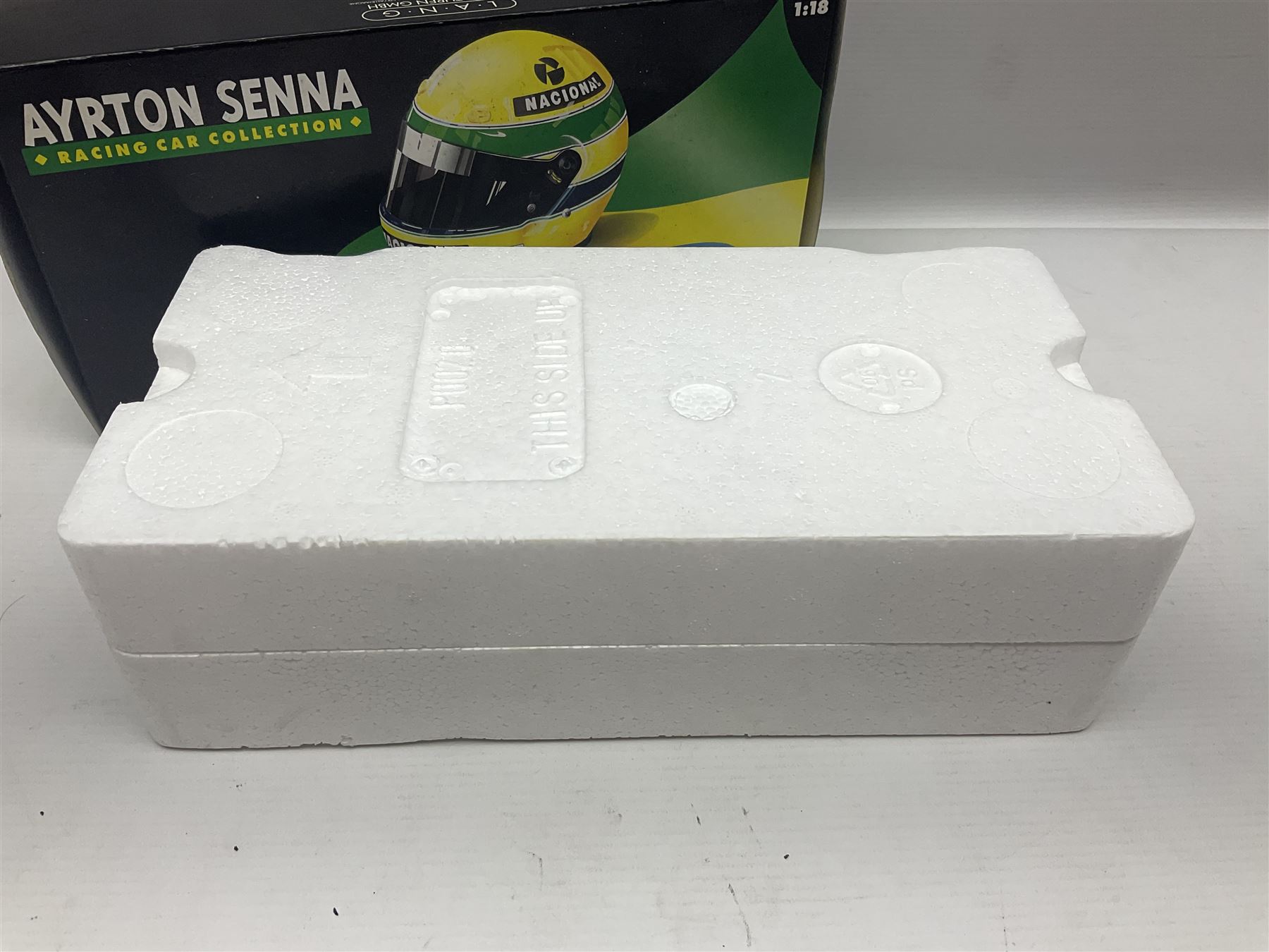 Ayrton Senna Racing Car Collection - Lotus Renault 97T 1985; boxed