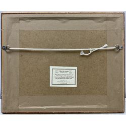 Edward Enoch Anderson (Staithes Group 1878-1961): Whitby from Divinity Flat and Upper Harbour Whitby, two watercolours unsigned 17cm x 25cm (2) 
Provenance: with T B & R Jordan Fine Art Specialists, Stockton on Tees, from the artist's daughter Stella's collection, label verso