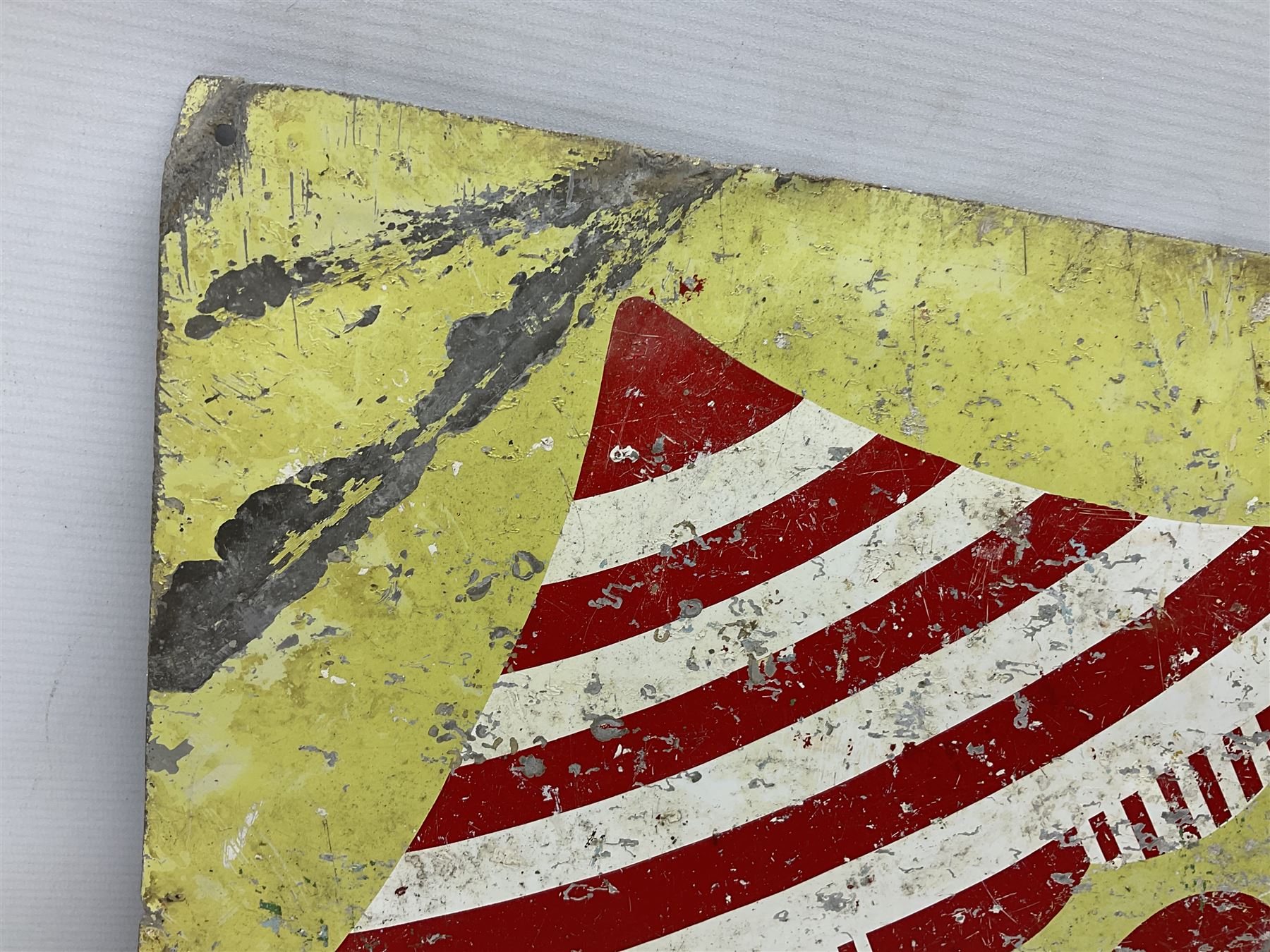 Northern Dairies Ice Cream aluminium advertising sign, W76cm H50cm