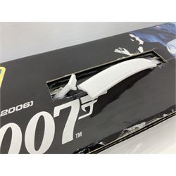 Scalextric James Bond 007 set, c1254 with Aston Martin DB5 Goldfinger car and Aston Martin DBS Casino Royale car, in original box