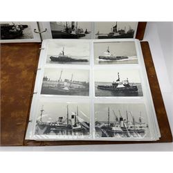 Collection of loose Edwardian and later postcards, mostly topographical examples depicting East Yorkshire, Hull and the East Coast, including Hull, Bridlington, Staithes, Flamborough Head, Beverley, etc., and a quantity of other postcards, plus two photograph albums containing photographs of trawlers