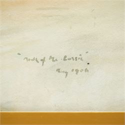 John Blyth Marshall (British 1898-1930): 'Mouth of the Lossie' (Lossiemouth) Scotland, pair watercolours signed and inscribed 24cm x 34cm (2)