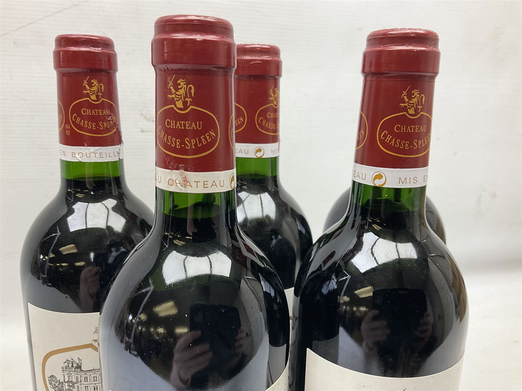 Chateau Chasse Spleen 1997 Moulis-en-Medoc, 750ml, 12.5% vol, five bottles