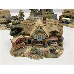 Five Lilliput lanes, comprising Queen of Windermere, Pen Pals, Two Pints Please, Burley Street and Sweets & Treats, all in original boxes  