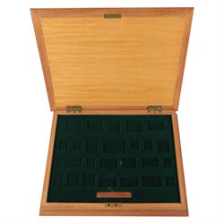 'The Stamps of Royalty', set of twenty-five silver stamp ingots, each carded with certificate, together with presentation case