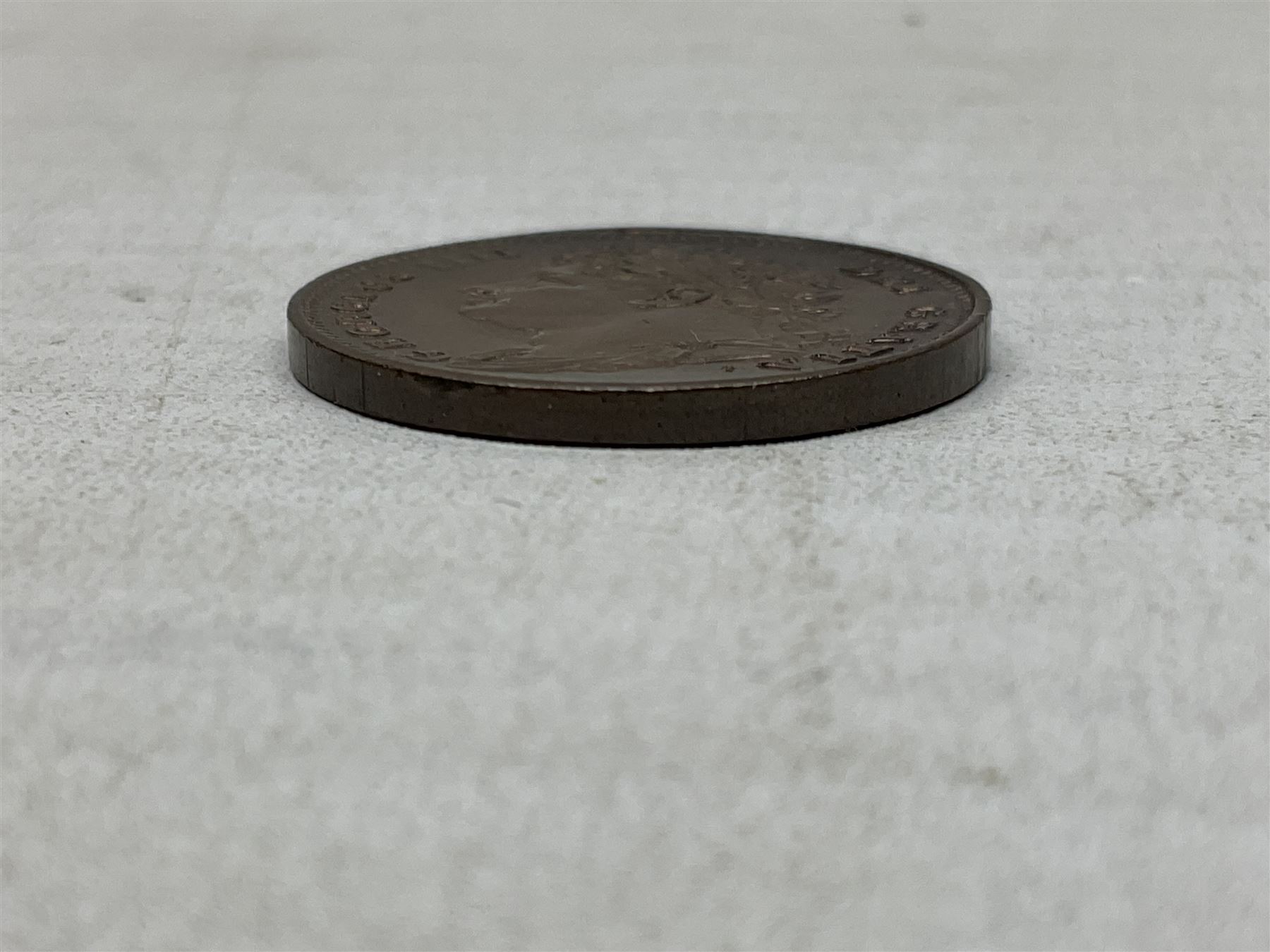 George IIII 1822 farthing coin